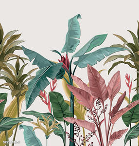 ورق جدران فاخر مخصص عالي الجودة بتصميم ثلاثي الأبعاد لمشهد طبيعي مرسوم يدويًا - Product Image 6