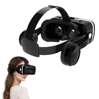 Casque VR autonome ergonomique 90 Field View, compatible myopie, vision claire 3D, lunettes de réalité virtuelle tout-en-un avec écouteurs