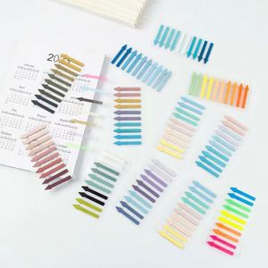Notas Adhesivas Transparentes con Forma de Flecha, Coloridas y Lindas, Personalizables, Marcadores de Página Escribibles, Pestañas de Índice Multifuncionales - Product Image 1