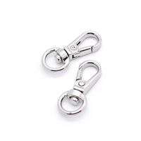 Boucle en métal zinc de haute qualité pour sac, fermoir pivotant, mousqueton, accessoires de quincaillerie pour sac à main et bagages