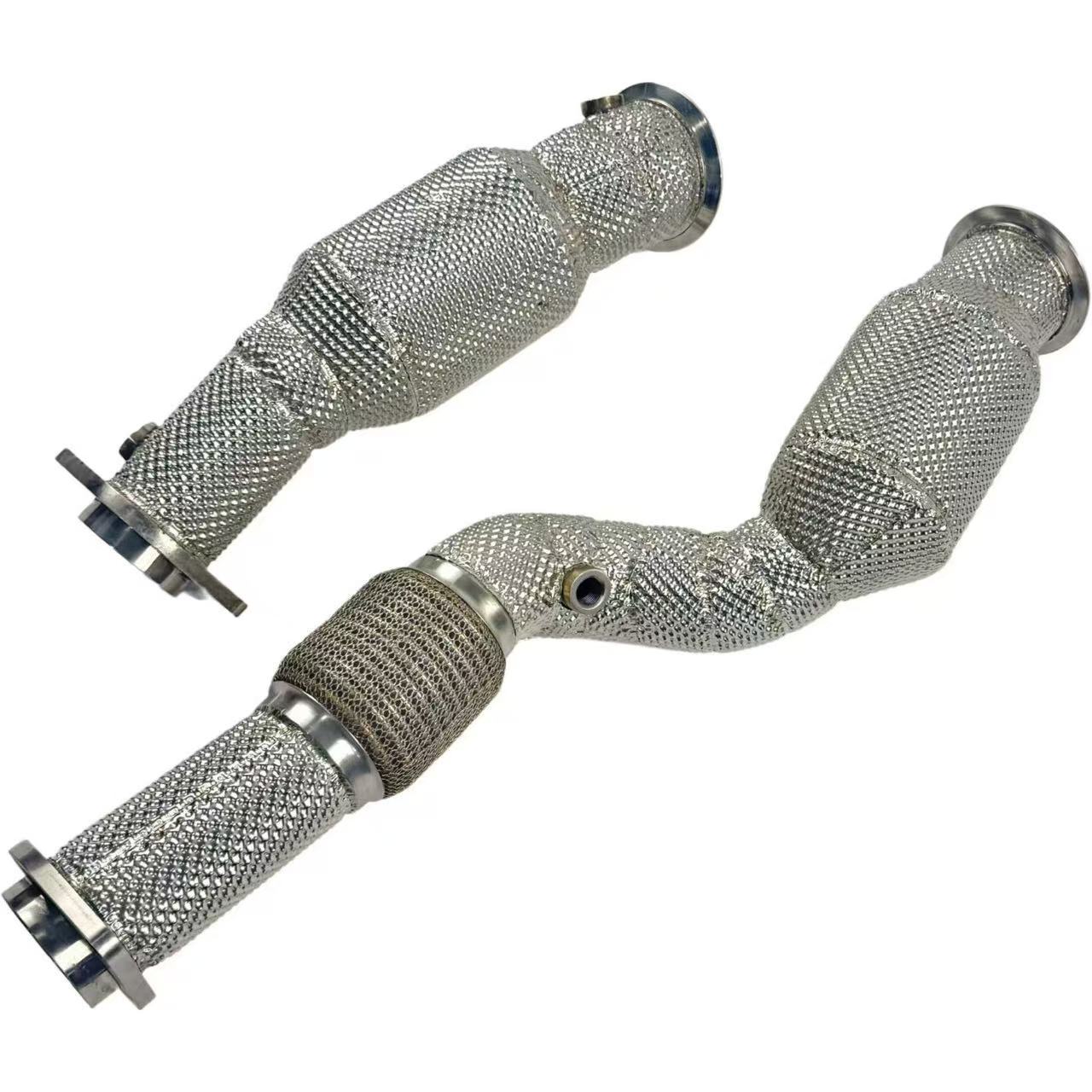 Downpipe ordinaire avec catalyseur