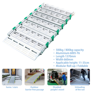 <span class=keywords><strong>Rampe</strong></span> modulaire Simplywalk 500 kg Longueur 1,35 m Profil extrudé <span class=keywords><strong>Rampe</strong></span> à neige Fournisseur de rampes à long terme Usine ISO 13485 - Product Image 2