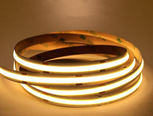 شريط إضاءة ليد COB فائق السطوع أبيض دافئ CRI90 + مرن DC24V داخلي شريط LED 8 غرفة نوم 90 + كفاءة إضاءة - Product Image 5