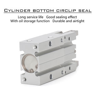 AIRTAC HFR10 16 20 25 32 180 derece açık ve yakın parmak silindir kompakt pnömatik hava silindirleri pnömatik çift etkili - Product Image 4