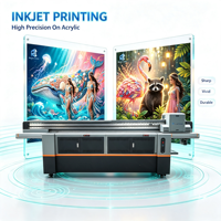 Impresora UV de Formato Grande A0 RC-1016, Impresora Plana UV con Cabezal de Impresión XP600 I3200, Máquina de Impresión UV Automática