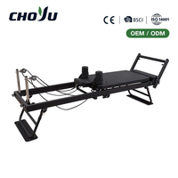Machine de Pilates pliable professionnelle avec rail de glisse silencieux EN ISO 20957, OEM ODM, logo personnalisé pour usage en studio et club