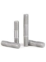 304 Stainless Steel Double-Headed Screw GBT Standard GB901 Extended Threaded Rod Two-End Threaded Bolt Two-End Connecting Stud
