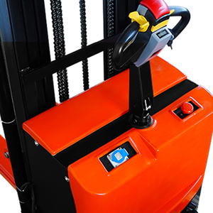 <span class=keywords><strong>1</strong></span> tonelada apilador eléctrico batería transpaleta eléctrica carretilla elevadora para la venta caminar apilador de paletas - Product Image 6