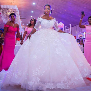 Bridal Wedding Dress Empire Waist Sweetheart Neckline Ball Gown White Plus Size Train Vintage Style Maternity Princess Dress - Product Image 2