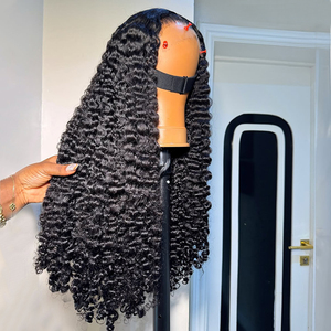 Pelucas de Cabello Humano con Frente de Encaje sin Pegamento 13x4 13x6 Full HD, Largas de 30 Pulgadas, Doble Trama, Cabello Brasileño Virgen, Rizado Birmano, Venta al por Mayor - Product Image 3