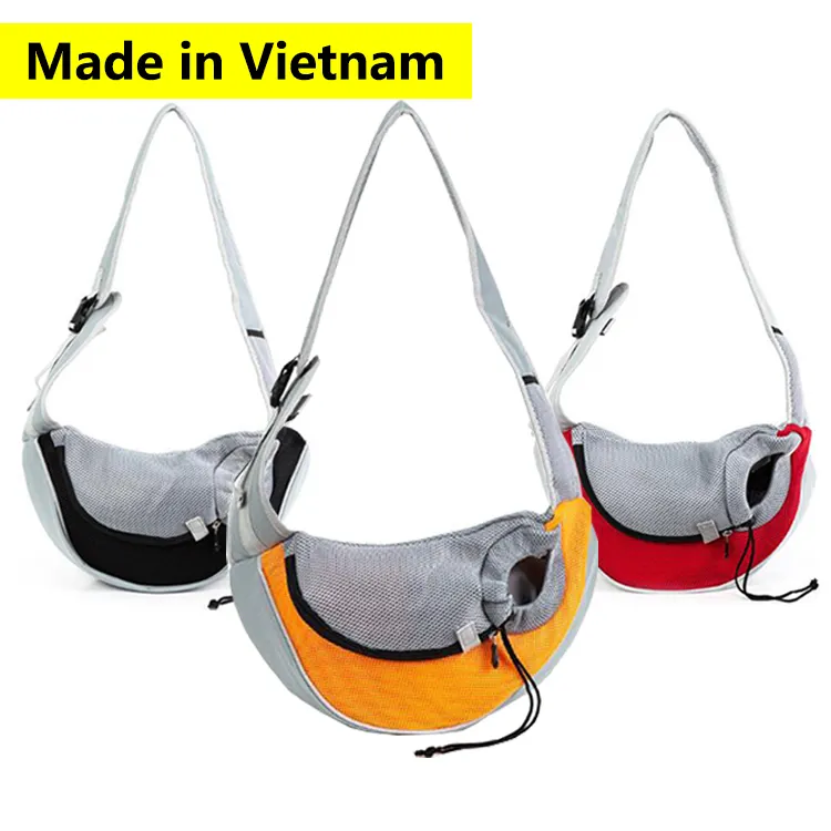 Vietnam Gemaakt Pet Carrier Sling Bag Kleine Hond Puppy En Kat Carrier Front Schouder Rugzak