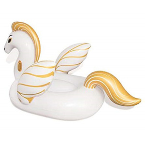 Inflatable Unicorn Float 200cm White PVC Outdoor Pool Ride For Adults And Kids - Product Image 3