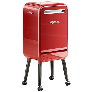 Ascor Trash Can Rectangular 4kg With Wheels For Kitchen And Living Room - Product Image 5