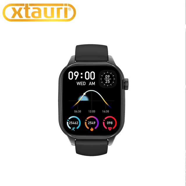 XTAURI RM85 Smart Watch Android OS Educational Games Sleep Tracker Camera IP67 4-Day Battery Magnetic Rubber 1.83 Inch Touch