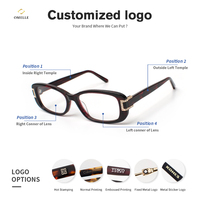 Gafas Ópticas de Acetato de Lujo para Hombre, Diseño de Marca Original, Estilo 2025