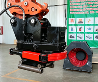 Rotateur hydraulique complet SLN à inclinaison et rotation à 360° pour excavatrice, attache multifonctionnelle à changement rapide pour nivellement municipal 5-6t