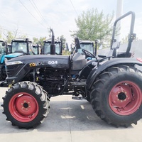 Tracteur agricole miniature 4x4 pas cher fabriqué en Chine, petit tracteur agricole 4 roues motrices à vendre