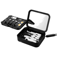 Great Roc nouvelle version Kit de câble de moule privé multifonctionnel sans fil charge nettoyage stockage voyage plastique brosse de nettoyage
