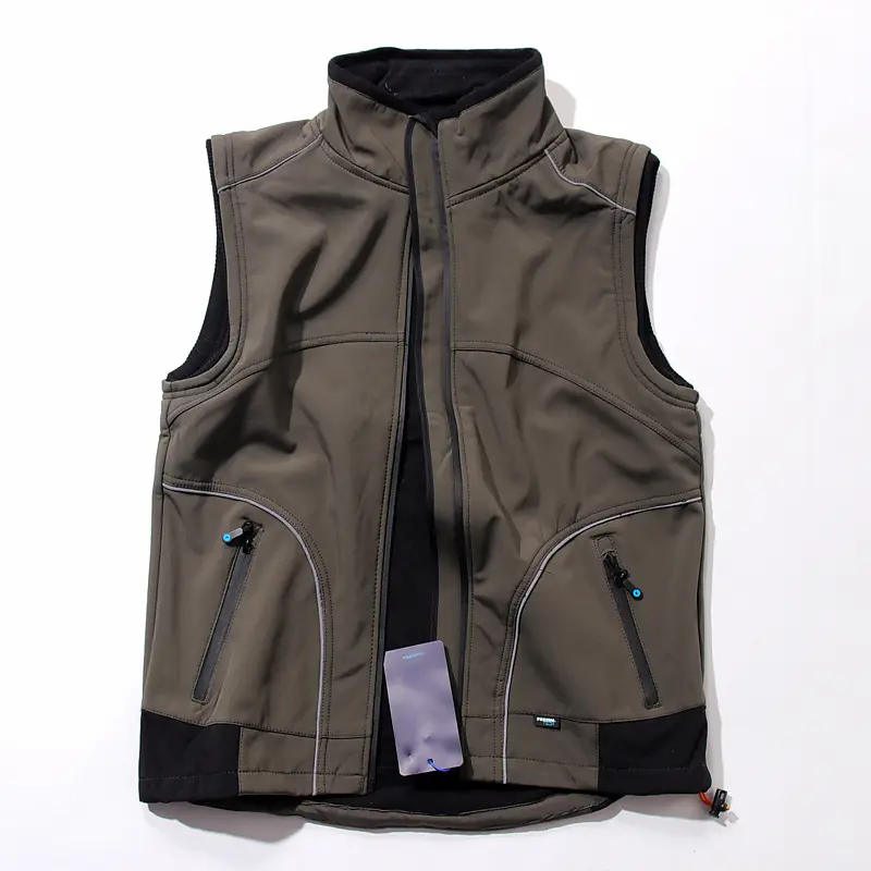 Outdoor SoftShell Vest Outdoor Sleeveless Jacket Camping Hiking Vest sports winter jacket waterproof for men