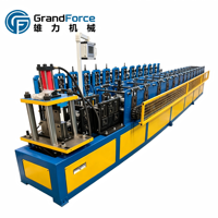 Machine de profilage à grande vitesse pour la fabrication de profilés en C personnalisés pour la pose de panneaux solaires, contrôlée par PLC, pour matériaux de construction complets
