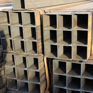 Bán Chạy Ống Vuông Hàn Màu Đen 100*100 150*150 200*200 250X250 Ống Sắt Hình Chữ Nhật - Product Image 2