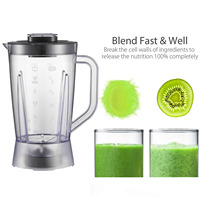 Pièces de rechange pour blender OEM/ODM 1,25 L, gobelet de remplacement pour mixeur, pour usage domestique