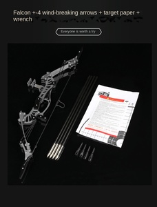 Mini thép không gỉ chụp Composite <span class=keywords><strong>Bow</strong></span> nhựa Điện Bắn Cung cho giải trí trong nhà giải nén nhắm mục tiêu con lăn trượt băng cho - Product Image 6