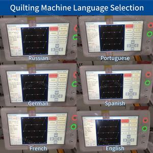 Machine à Quilter à <span class=keywords><strong>Bras</strong></span> Long à Aiguille Simple à Haute Vitesse CNC 3000 tr/min, <span class=keywords><strong>Moteur</strong></span> Servo à Tête Unique Informatisé, Grande Capacité pour Panneaux - Product Image 4