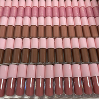 Faites votre propre rouge à lèvres Tubes noirs Rouge à lèvres végétalien mat et brillant Marque privée