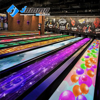 Bowling interactif sur sol projeté, jeu interactif pour enfants et adultes, expérience de bowling interactive