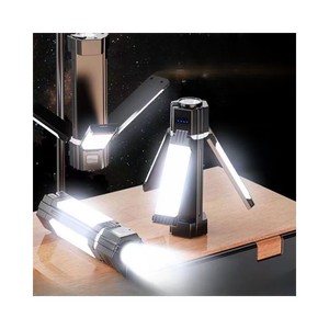 Bán chạy nhất đa chức năng cắm trại ánh sáng không thấm nước có thể sạc lại ánh sáng nam châm ngoài trời gấp <span class=keywords><strong>LED</strong></span> Đèn Lồng - Product Image 4