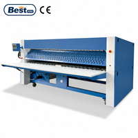 Máquina Plegadora de Sábanas de 3300 mm de Ancho, Máquina Plegadora Automática de Ropa, Equipo de Lavandería Industrial