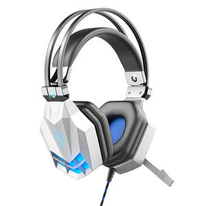 Fantastique <span class=keywords><strong>casque</strong></span> <span class=keywords><strong>filaire</strong></span> <span class=keywords><strong>de</strong></span> jeu d'éclairage RVB avec microphone sur l'oreille <span class=keywords><strong>casque</strong></span> E-sports antibruit Gamer écouteur - Product Image 3