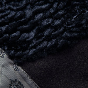 Fabbrica cinese all'ingrosso di alta qualità cappotto in lana con collo di pelliccia da uomo a doppio petto <span class=keywords><strong>Trench</strong></span> da uomo - Product Image 4