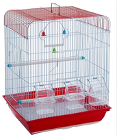 Cage d'élevage d'oiseaux pliable et amovible, en acier inoxydable, empilable, pour perroquets, canaris, pigeons, cailles, petite taille, intérieur/extérieur - Meilleure vente