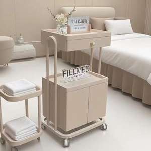 Chariot de rangement mobile à commande manuelle pour salons de beauté, instruments de chirurgie esthétique haut de gamme et chariot à outils - Product Image 5