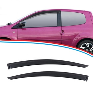 TXR Voitures Porte Fenêtre Fumée Noir Pare-Soleil pour Renault <span class=keywords><strong>Twingo</strong></span> 2007-2014 2014- - Product Image 1