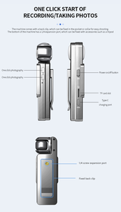 Camera đeo thân 1080P bán chạy <span class=keywords><strong>360</strong></span> độ °   Camera hành động thể thao bỏ túi, nhẹ, dành cho hoạt động ngoài trời - Product Image 6