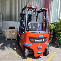 Chariot élévateur Heli de 2,5 tonnes, batteries au lithium, éclairage LED, montacargas de 2,5 toneladas de China, chariot élévateur contrepoids