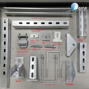 Soporte de Columna Fotovoltaica <span class=keywords><strong>BESCA</strong></span> BST1000, Acero Galvanizado, Hecho en Hebei - Product Image 2