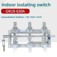 Interruptor de Desconexión de Alta Tensión para Interiores GN19-10-12kV/400630A, Interruptor de Desconexión de Montaje en Gabinete GN19-12C, China