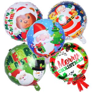Ballons de Noël en gros : Arbre, Flocon de Neige, Film Aluminium Écologique, Impression UV, Père Noël – Décoration de Fête, Ballons de Vacances - Product Image 2
