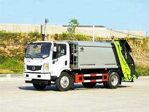 Camion compacteur de déchets Dongfeng 4X2 6/9m³ à faible coût pour la gestion des ordures résidentielles et le nettoyage communautaire - Product Image 2
