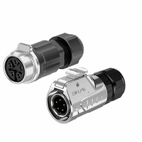 Connecteur de signal et d'alimentation rapide étanche IP68 LP16 à 2/3/4/5/7/8/9 broches, très demandé pour équipements de contrôle industriel