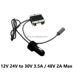 <span class=keywords><strong>Chargeur</strong></span> d'alimentation Starlink 12V pour voiture, prise allume-cigare, convertisseur élévateur 30V 48V avec prise <span class=keywords><strong>DC</strong></span> femelle – Vente chaude au Brésil et en Australie - Product Image 4