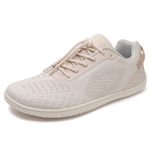 Zapatos Deportivos de Malla con Cordones, Punta Redonda, Transpirables, Entresuela de EVA, Suela de Goma, para Todas las Temporadas, Color Gris, Venta al Por Mayor - Product Image 2