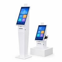 Kiosque en libre-service tout-en-un TouchWo 21,5 pouces avec lecteur de codes-barres, imprimante thermique, écran tactile Android, SDK multi-OS