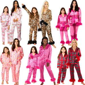 Saint Valentin <strong>Mom</strong> <strong>and</strong> <strong>Daughter</strong> Pajamas Sweat Suits Various Family Pajamas Mommy <strong>and</strong> Me <strong>Outfits</strong> - Product Image 5