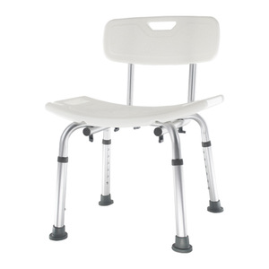 Chaise de bain Dakang en alliage d'aluminium, hauteur réglable, siège antidérapant pour personnes âgées, patients, femmes enceintes, utilisation sous la douche, aux toilettes, dans la salle de bain - Product Image 1