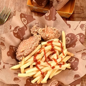 Papier sulfurisé jetable simple couche antiadhésif pour friteuse à air, cuisson, pâtisserie et rôtissage, économique, en gros - Product Image 6